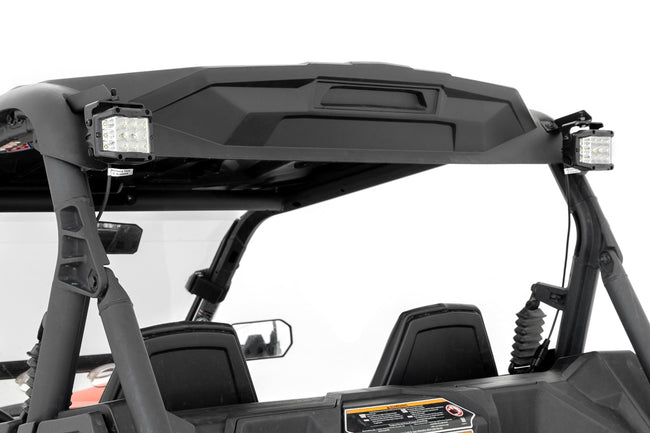 LED Light Kit | Rear Mount | 2" Black Pair | Flood | Can-Am Maverick Sport 1000R - The Suspension Specialists