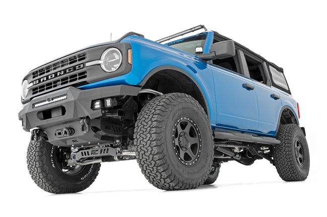 Front Bumper | Modular | Stubby Wings | Amber DRL | Ford Bronco 4WD (21-25) - The Suspension Specialists