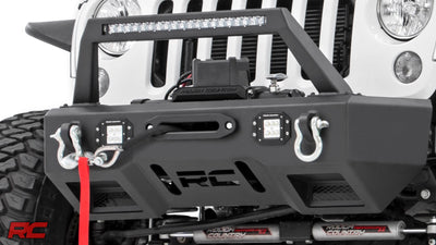 2 Inch Chrome Series LED Light Pods | Flush Mount | Amber DRL - The Suspension Specialists