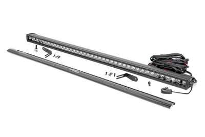 LED Light Kit | 30 Inch Curved | Rear Bracket | Black Series | Polaris RZR Turbo S4 - The Suspension Specialists