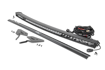 LED Light Kit | 30 Inch Curved | Front Bracket | Black Series | Polaris RZR Turbo S4 - The Suspension Specialists