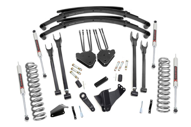 6 Inch Lift Kit | Gas | 4 Link | M1 | Leaf Springs | Ford F-250/F-350 Super Duty (05-07)
