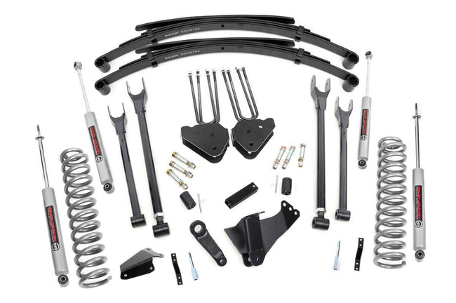6 Inch Lift Kit | Diesel | 4 Link | RR Spring | Ford F-250/F-350 Super Duty (05-07)