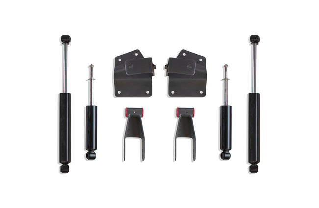 REAR HANGERS, SHACKLES, (4) MT SHOCKS - The Suspension Specialists