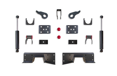KEYWAYS, FLIP KIT, C-NOTCH, ANGLE CORRECT. SHACKLES, (2) SHOCKS - The Suspension Specialists