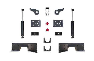 KEYWAYS, FLIP KIT, C-NOTCH, ANGLE CORRECT. (2) SHOCKS - The Suspension Specialists