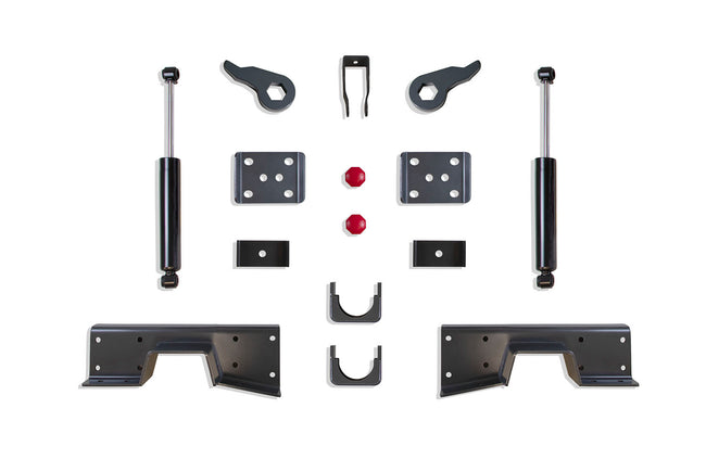 KEYWAYS, FLIP KIT, C-NOTCH, ANGLE CORRECT. (2) SHOCKS - The Suspension Specialists