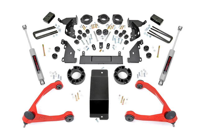 4.75 Inch Lift Kit | Combo | Red UCA | Chevy/GMC 1500 (14-15)