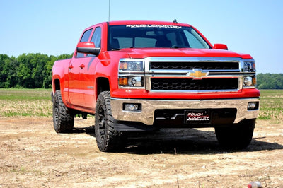 2 Inch Leveling Kit | Aluminum | Red | Chevy/GMC 1500 Truck (07-18) SUV (07-20)