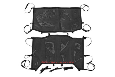 Mesh Bikini Top Plus | Black | Jeep Wrangler JL (21-23)/Wrangler Unlimited (18-23)