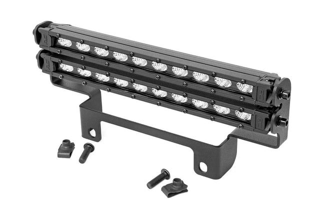 LED Light Kit | Bumper Mount | 10" Black Slimline Pair | Honda Pioneer 1000 - The Suspension Specialists