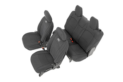 Seat Covers | Front and Rear | Jeep Wrangler JL 4WD (2018-2025)