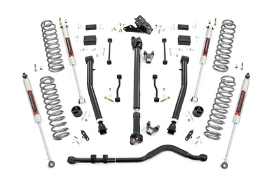 3.5 Inch Lift Kit | Adj Lower | FR D/S | M1 | Jeep Wrangler Unlimited Rubicon (18-23)