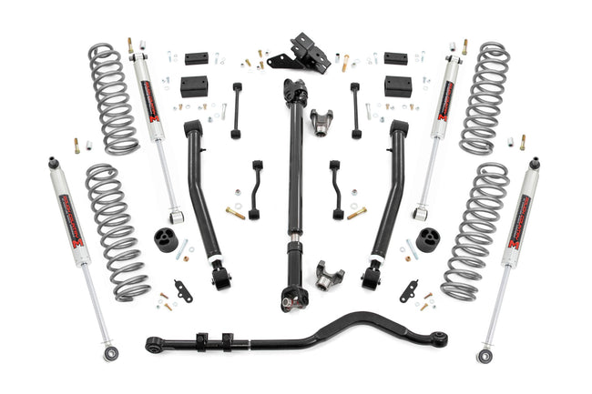 3.5 Inch Lift Kit | Adj Lower | FR D/S | M1 | Jeep Wrangler Unlimited Rubicon (18-23)