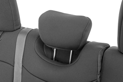 Seat Covers | Front and Rear | Jeep Wrangler Unlimited 4WD (2018-2025)