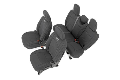 Seat Covers | Front and Rear | Jeep Wrangler Unlimited 4WD (2018-2025)