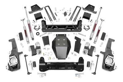 7 Inch Lift Kit | NTD | w/ Overloads | Chevy/GMC 2500HD/3500HD 4WD (20-25)