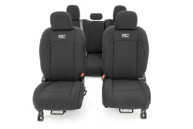 Seat Covers | Front and RR No Cup Holder | Jeep Gladiator JT 4WD (2020-2025)
