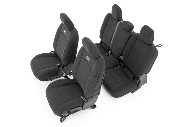 Seat Covers | Front and RR No Cup Holder | Jeep Gladiator JT 4WD (2020-2025)