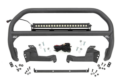 Nudge Bar | 20 Inch BLK DRL Single Row LED | Ford Bronco Sport 4WD (21-25) - The Suspension Specialists
