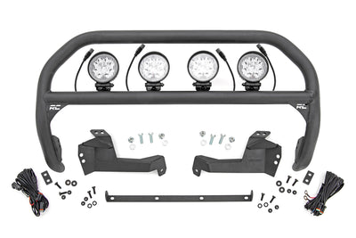 Nudge Bar | 4 Inch Round Led (x4) | Ford Bronco Sport 4WD (2021-2025) - The Suspension Specialists