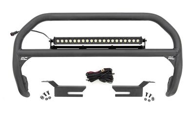 Nudge Bar | 20 Inch Black Single Row LED | Ford Bronco 4WD (2021-2025) - The Suspension Specialists