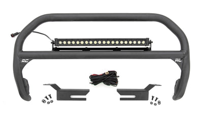 Nudge Bar | 20 Inch BLK DRL Single Row LED | Ford Bronco 4WD (2021-2025) - The Suspension Specialists
