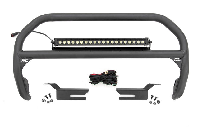 Nudge Bar | 20 Inch BLK DRL Single Row LED | Ford Bronco 4WD (2021-2025) - The Suspension Specialists