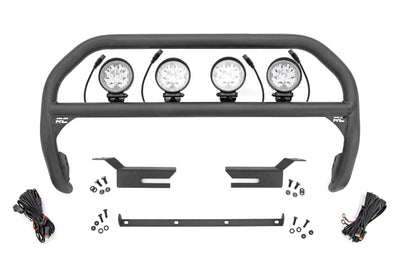 Nudge Bar | 4 Inch Round Led (x4) | Ford Bronco 4WD (2021-2025) - The Suspension Specialists