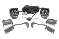 LED Light Kit | Ditch Mount | 2" Black Pair | White DRL | Nissan Frontier (22-25)