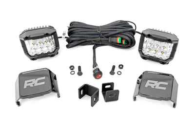 LED Light Kit | Ditch Mount |  3" OSRAM | Wide | Toyota Tundra 2WD/4WD (22-25)