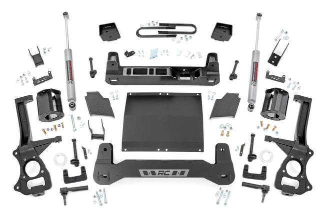 6 Inch Lift Kit | Mono Leaf Rear | Diesel | Chevy Silverado 1500 4WD (25-26)
