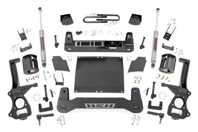 6 Inch Lift Kit | Mono Leaf Rear | Diesel | Chevy Silverado 1500 4WD (22-24)
