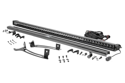50" Single Row Light Mount | Front | Black Series | Polaris XPEDITION ADV 5 - The Suspension Specialists