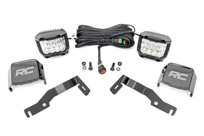 LED Light Kit | Ditch Mount |  3" OSRAM | Wide | Toyota Tacoma 2WD/4WD (24-25)