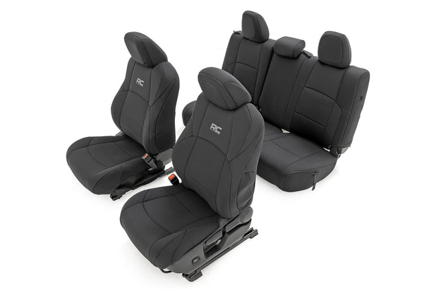 Seat Covers | FR & RR | Double Cab | Toyota Tacoma 2WD/4WD (2024-2026)