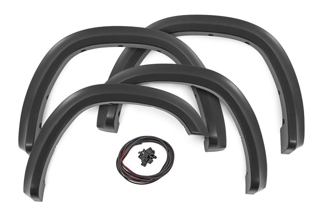Rough Country Fender Flares | Sport | PXJ Diamond Black | Ram 1500 2WD/4WD (2025)