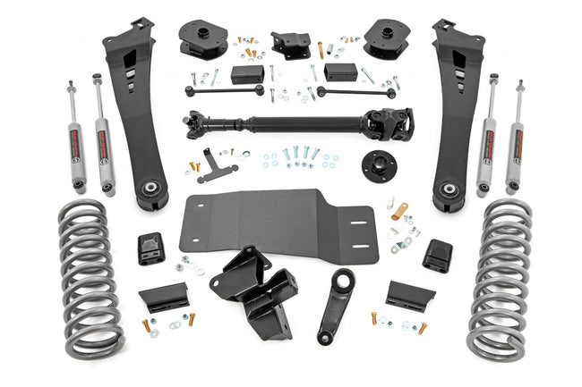 Rough Country 5 Inch Lift Kit | Fr D/S | 10 Bolt T-Case | Ram 3500 4WD (2025)