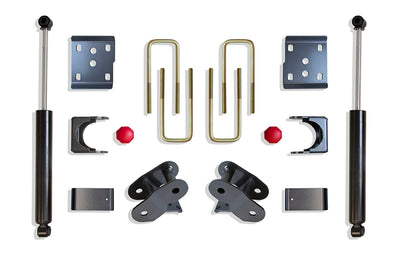REAR FLIP KIT WITH HANGERS, (2) MAXTRAC SHOCKS - The Suspension Specialists