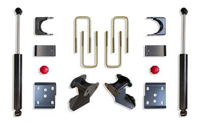 REAR FLIP KIT WITH HANGERS, MAXTRAC SHOCKS - The Suspension Specialists