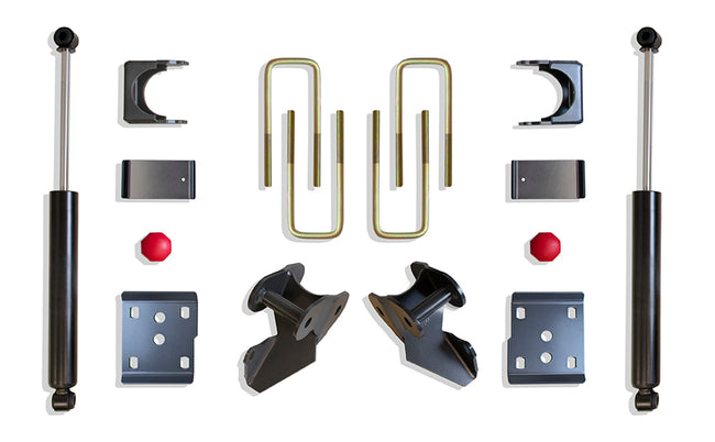 REAR FLIP KIT WITH HANGERS, MAXTRAC SHOCKS - The Suspension Specialists