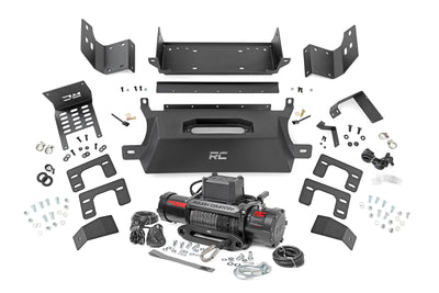 Rough Country Hidden Winch Mount | 12000S | Ford Bronco 4WD (2021-2025) - The Suspension Specialists