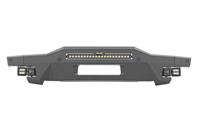 Rough Country Front Bumper | Modular | Stubby Wings | Flood | Fog | Ford Bronco 4WD (21-25) - The Suspension Specialists
