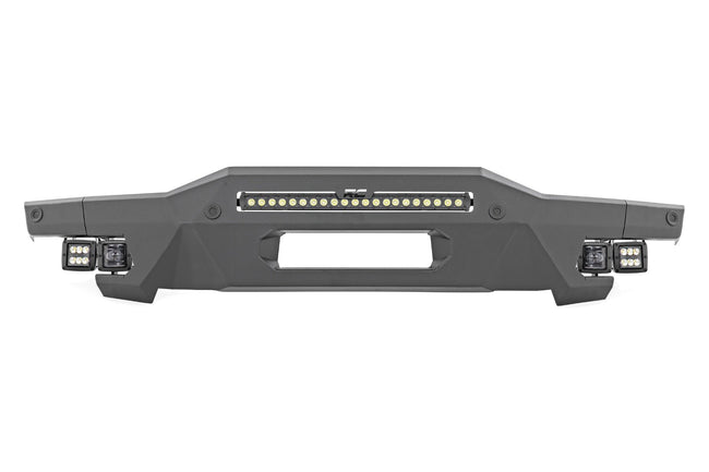 Rough Country Front Bumper | Modular | Stubby Wings | Flood | Fog | Ford Bronco 4WD (21-25) - The Suspension Specialists