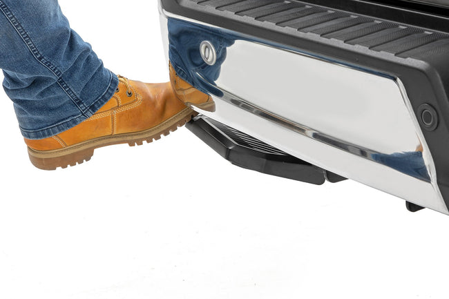 Retractable Bed Step | Manual Pull | Ford F-150 (21-25)/F-150 Lightning (22-25) - The Suspension Specialists