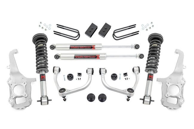 4 inch Lift Kit | Forged UCA | M1/M1 | No Cut | Ford F-150 4WD (2021-2025)