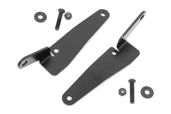 30" Single Row Light Mount | Front | Black Series | White DRL | Polaris RZR Turbo R - The Suspension Specialists
