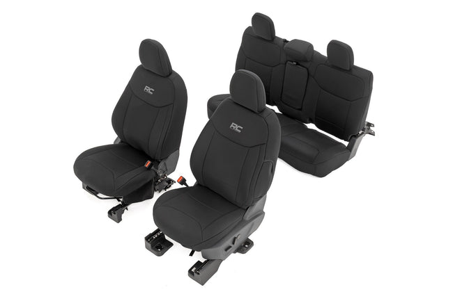 Seat Covers | FR & RR W/Armrest | Crew Cab | Ford Maverick 2WD/4WD (22-26) - The Suspension Specialists