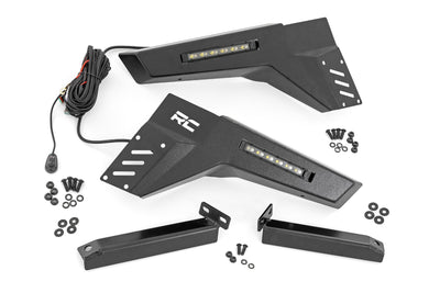 Rough Country Bumper Wings | Stinger | 6" Led Combo | Honda Pioneer 1000-6 - The Suspension Specialists