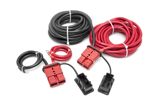 Winch Power Cable | Quick Disconnect | 24 Ft - The Suspension Specialists